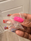 Double C Stud Earrings