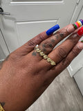 Double the Love Ring 💛✨ Size 8/9